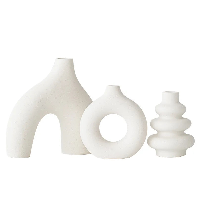 Bohemian Ceramic Vases Decor