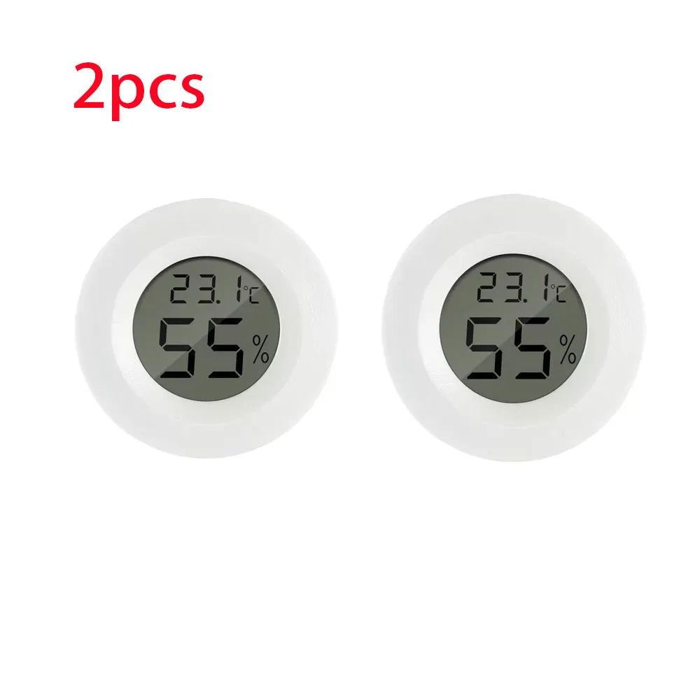 2/4 Pcs Mini Hygrometer Thermometer