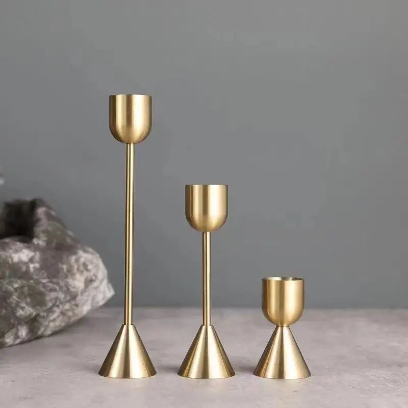 Luxury Golden Candles Stand