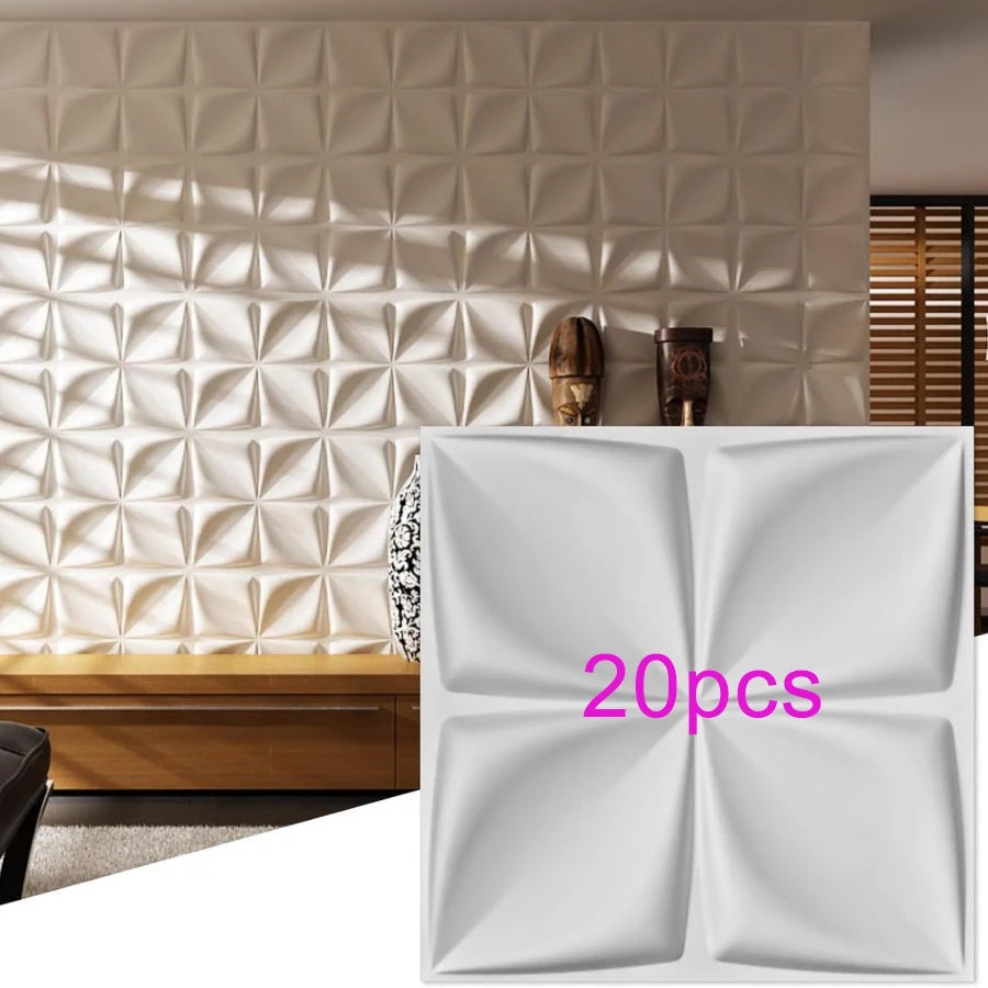 3D textured wall panel