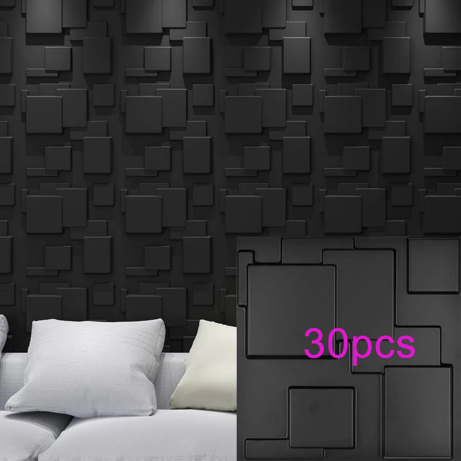 3D textured wall panel