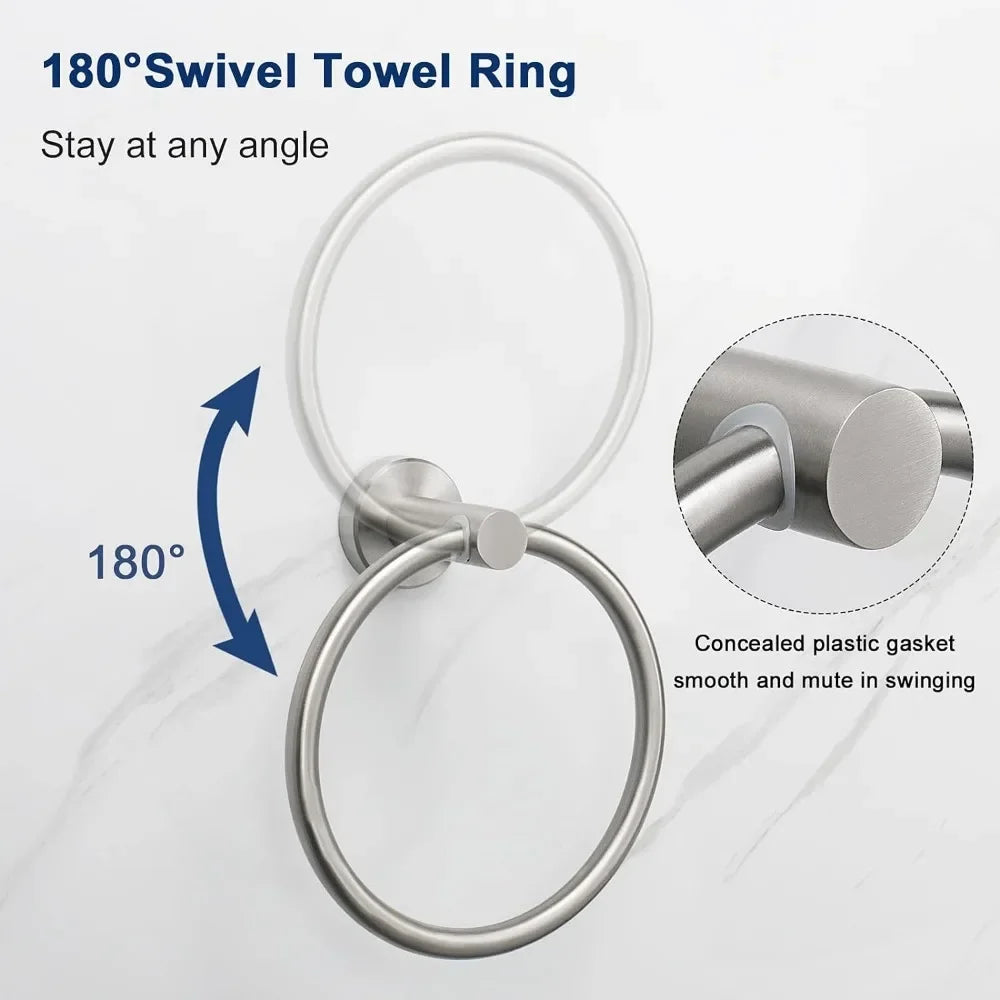 Bathroom Towel Ring Hook