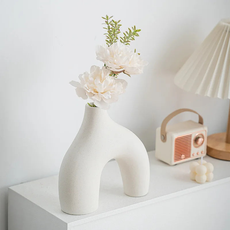 Bohemian Ceramic Vases Decor
