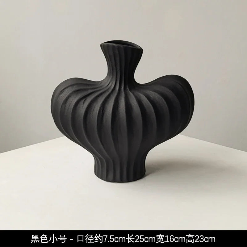 Wabi-Sabi Handmade Ceramic Vase