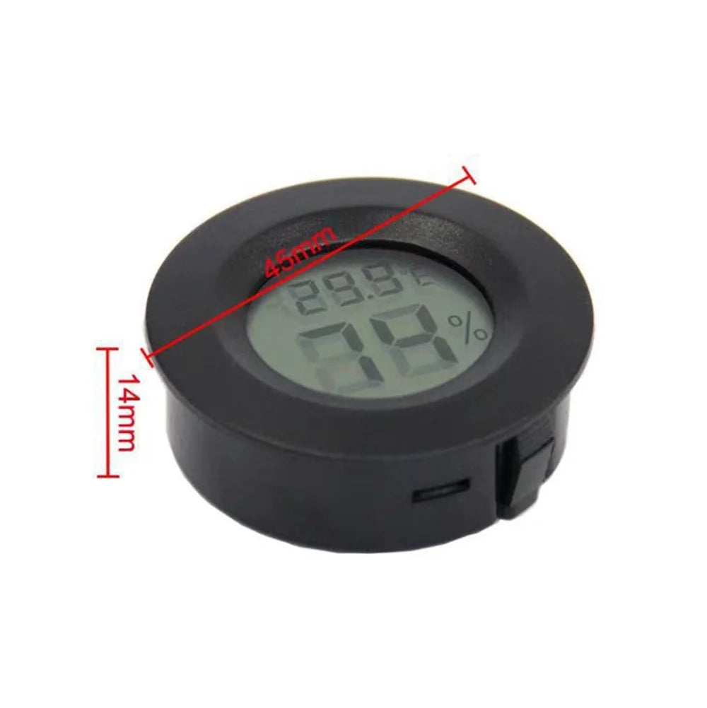2/4 Pcs Mini Hygrometer Thermometer