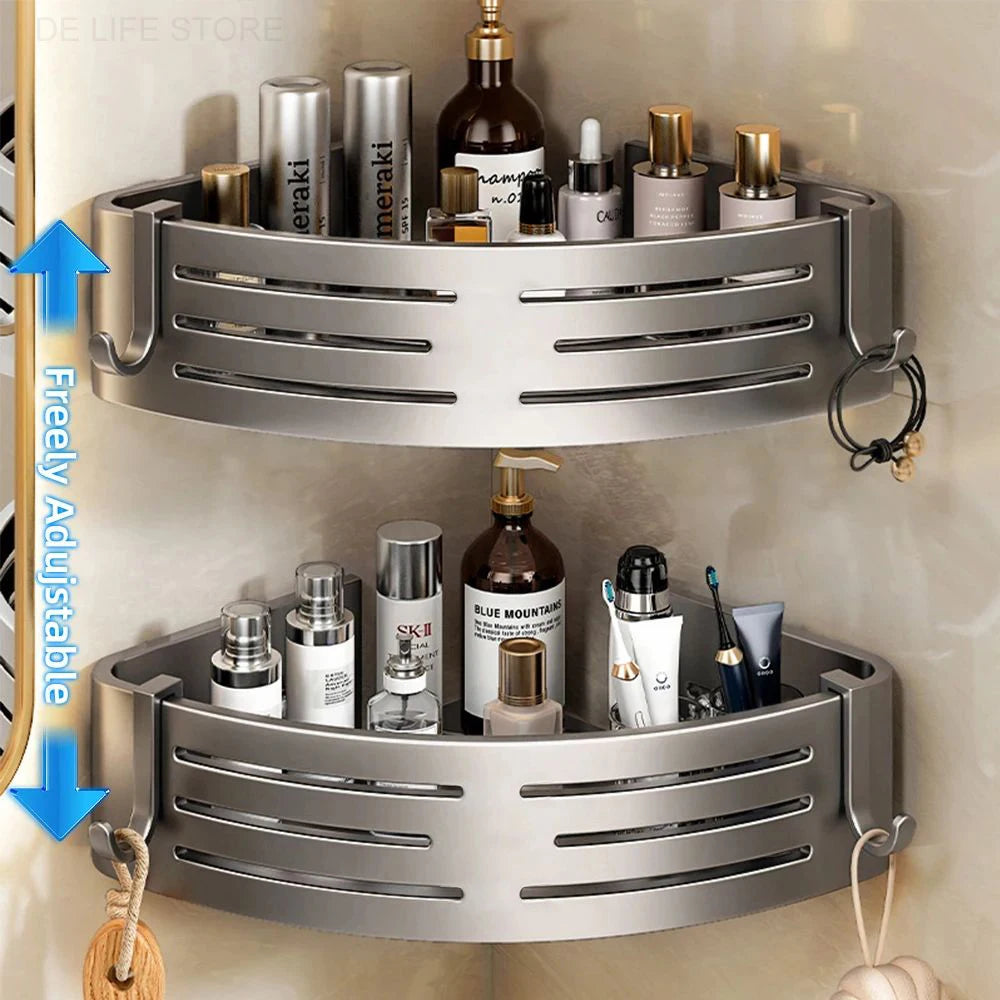 1-2PCS Bathroom Corner Shelf
