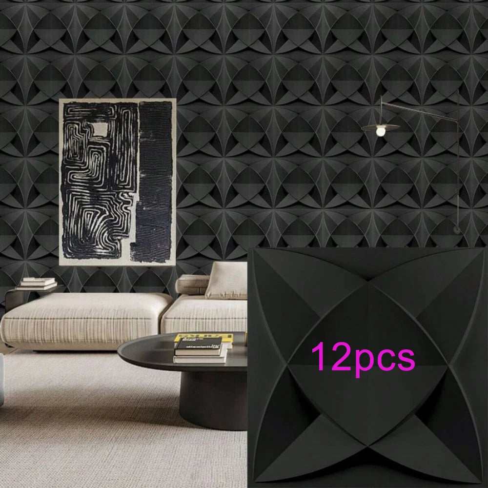 3D textured wall panel