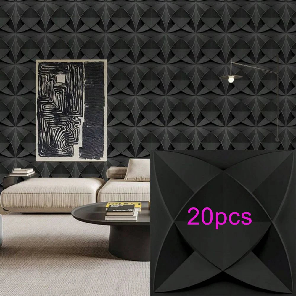 3D textured wall panel