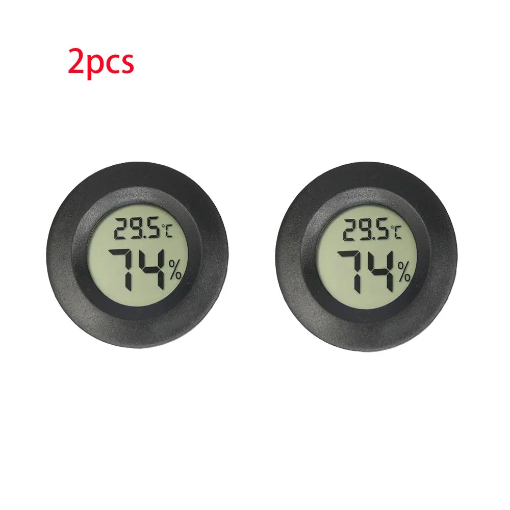 2/4 Pcs Mini Hygrometer Thermometer