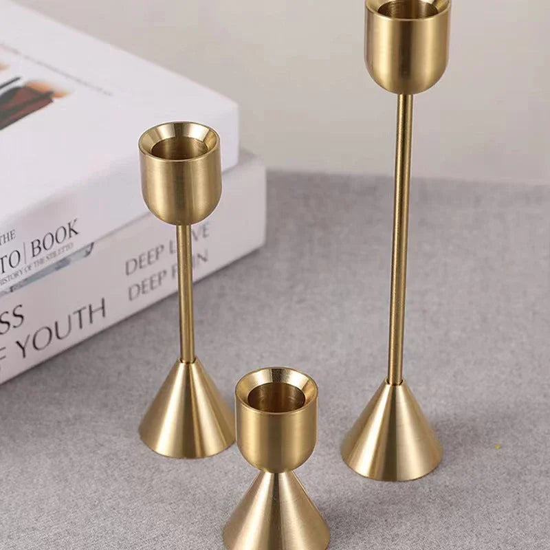 Luxury Golden Candles Stand
