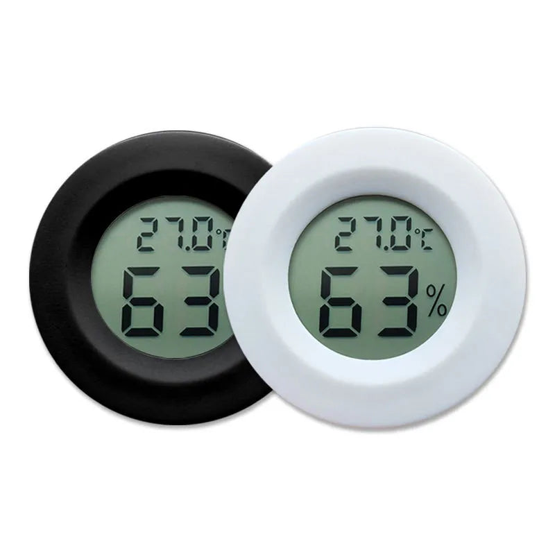 2/4 Pcs Mini Hygrometer Thermometer