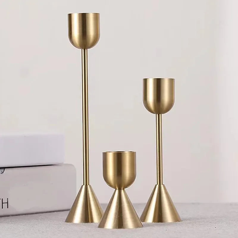 Luxury Golden Candles Stand
